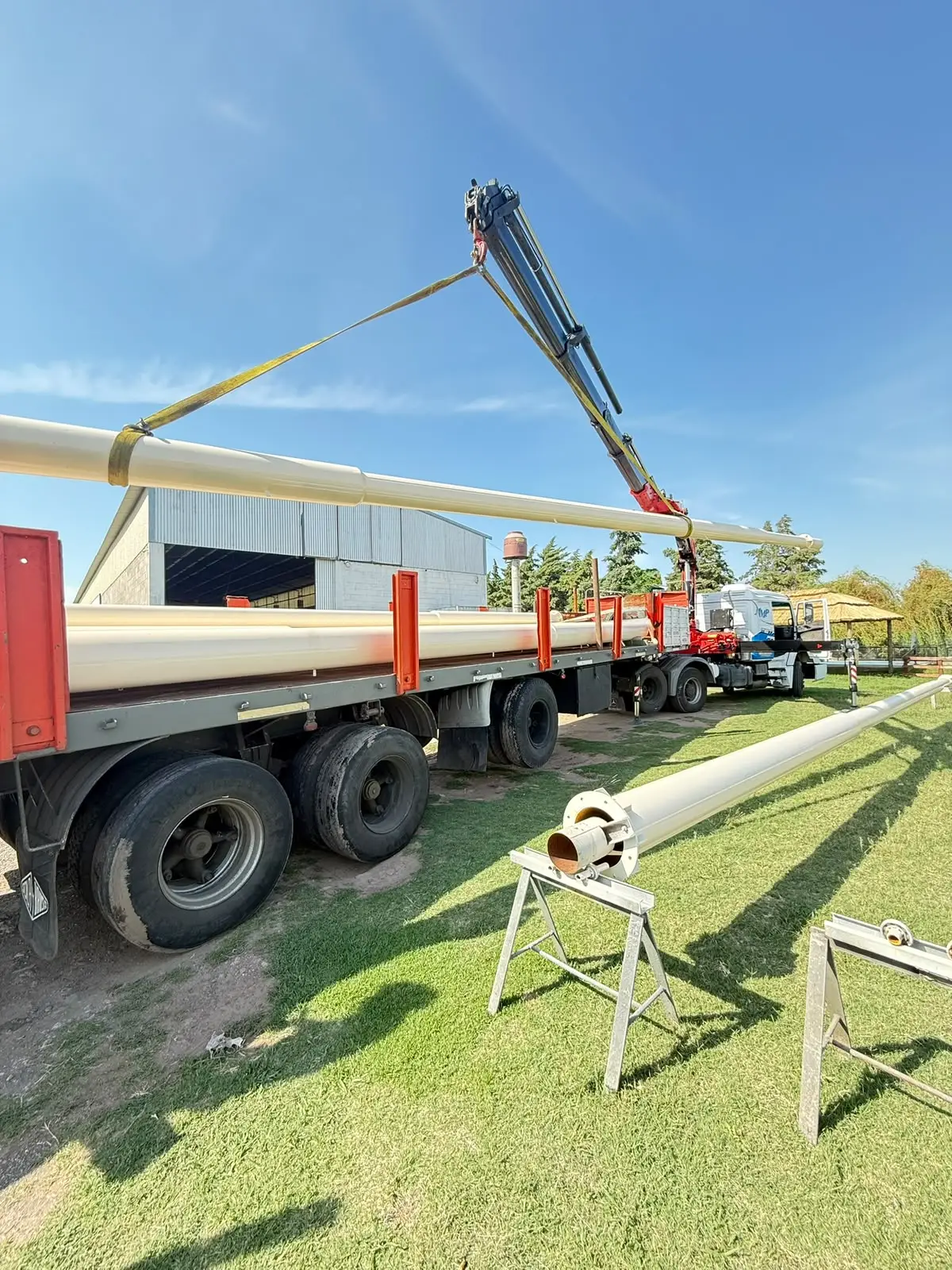 Transporte de cargas y estructuras metálicas